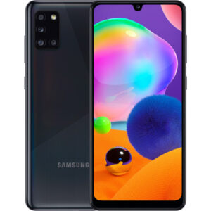Samsung Galaxy A31 SM A315G Smartphone 4GB128GB Black A Grade Refurbished Supplied with USB cable Reconditioned by PBTech 12 Months Warranty NZDEPOT - NZ DEPOT