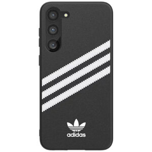 Samsung Galaxy S23+ Adidas Originals 3 stripes Case - Black/White - NZ DEPOT