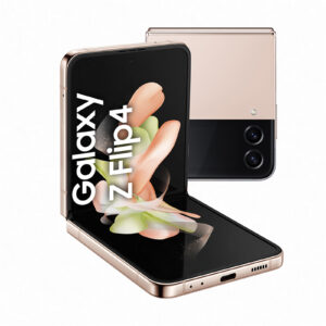 Samsung Galaxy Z Flip4 5G Foldable Smartphone 8GB+128GB - Gold - (Wall Charger & Headset sold separately) - 2 Year Warranty - NZ DEPOT