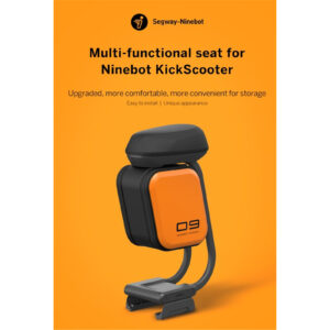 Segway Ninebot AD.05.00.03.0101 Multifunctional Seat With Bag for KickScooter G2 MAX - Weight Capacity 100kg - Comfortable and Removable - NZ DEPOT