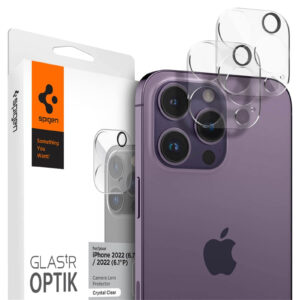 Spigen iPhone 15 Pro 15 Pro Max Camera Lens Premium Tempered Screen Protector 2Pack 9H Hardness Edge to Edge Protection Case friendly with Spigen cases agl05228 NZDEPOT - NZ DEPOT
