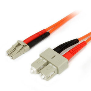 StarTech FIBLCSC2 2m Multimode Fiber Patch Cable LC - SC > PC Peripherals & Accessories > Cables > Fibre Optic Cables - NZ DEPOT