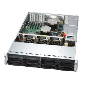 Supermicro 621P TRT Barebone 2U 2x LGA4677 16 DIMM 8x 3.5 Hot Swap 2x 10G RJ 45 4x PCIe 5.0 x16 LP 2x PCIe 5.0 x8 LP 2x M.2 PCIe 4.0 228022110 2x 1200W Redundant Power Supplies NZDEPOT - NZ DEPOT