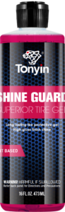 TONYIN SHINE GUARD SUPERIOR HIGH GLOSS TYRE GEL 500ML SOLVENT BASED 44287675465987 NZ DEPOT