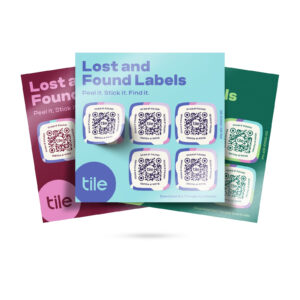 Tile AC-QD003-TL Lost and Found Labels 15pk - NZ DEPOT