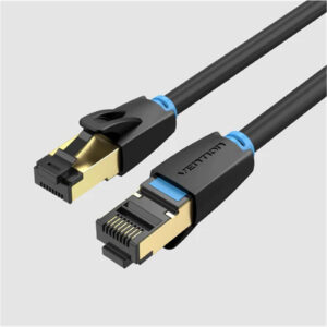 Vention Cat.8 SFTP Patch Cable 0.5M Black - NZ DEPOT
