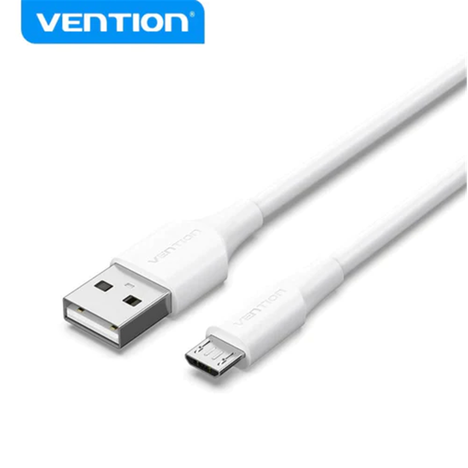 Vention Usb 2 0 A Male To Micro B Male 2a Cable 2m White