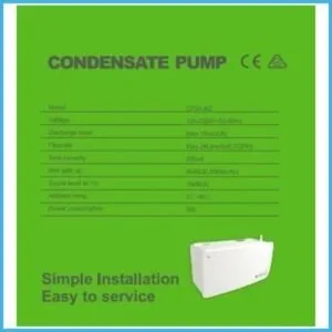 Wall Mounted Condensate Pump - 24L/h - NZ Depot