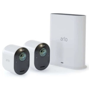 Arlo Ultra 2 Wire-Free Spotlight 4K UHD & HDR Camera System - 2 Pack (Arlo Secure 3-Month Trial Subscription Included) - NZ DEPOT