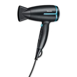 Beurer HC25 Travel Hair Dryer Foldable travel hair dryer with ion technology voltage switchover NZDEPOT - NZ DEPOT