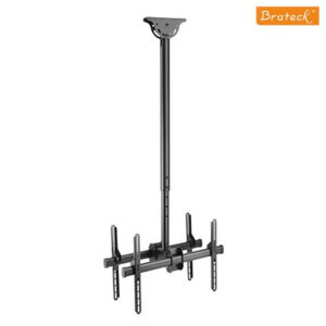 Brateck Lumi PLB-CE946-01LD Dual 37-70" Back-to-Back Flat Panel Ceiling Mounts for LCD/Plasma TV - NZ DEPOT