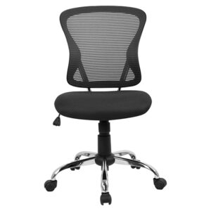 Brenton H-8369F-P Office Chair Mid Back - Black Mesh - NZ DEPOT