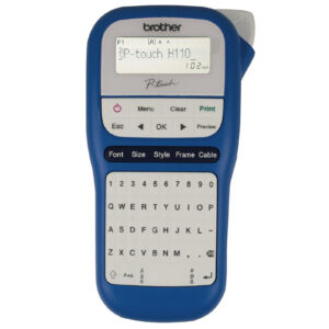 Brother P-touch PTH110BW Label Maker - Blue & White - NZ DEPOT