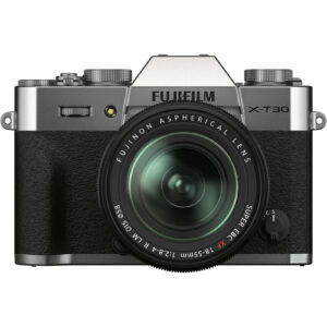 FujiFilm X-T30 II Mirrorless Camera with XF18-55mm Lens Kit - Silver - NZ DEPOT