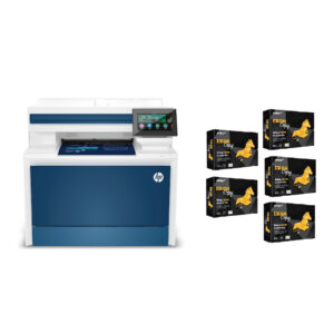 HP Business Printer Startup Pack Includes one 4301DW MFP Color Laser A4 Printer 2500 Sheets A4 Paper NZDEPOT - NZ DEPOT
