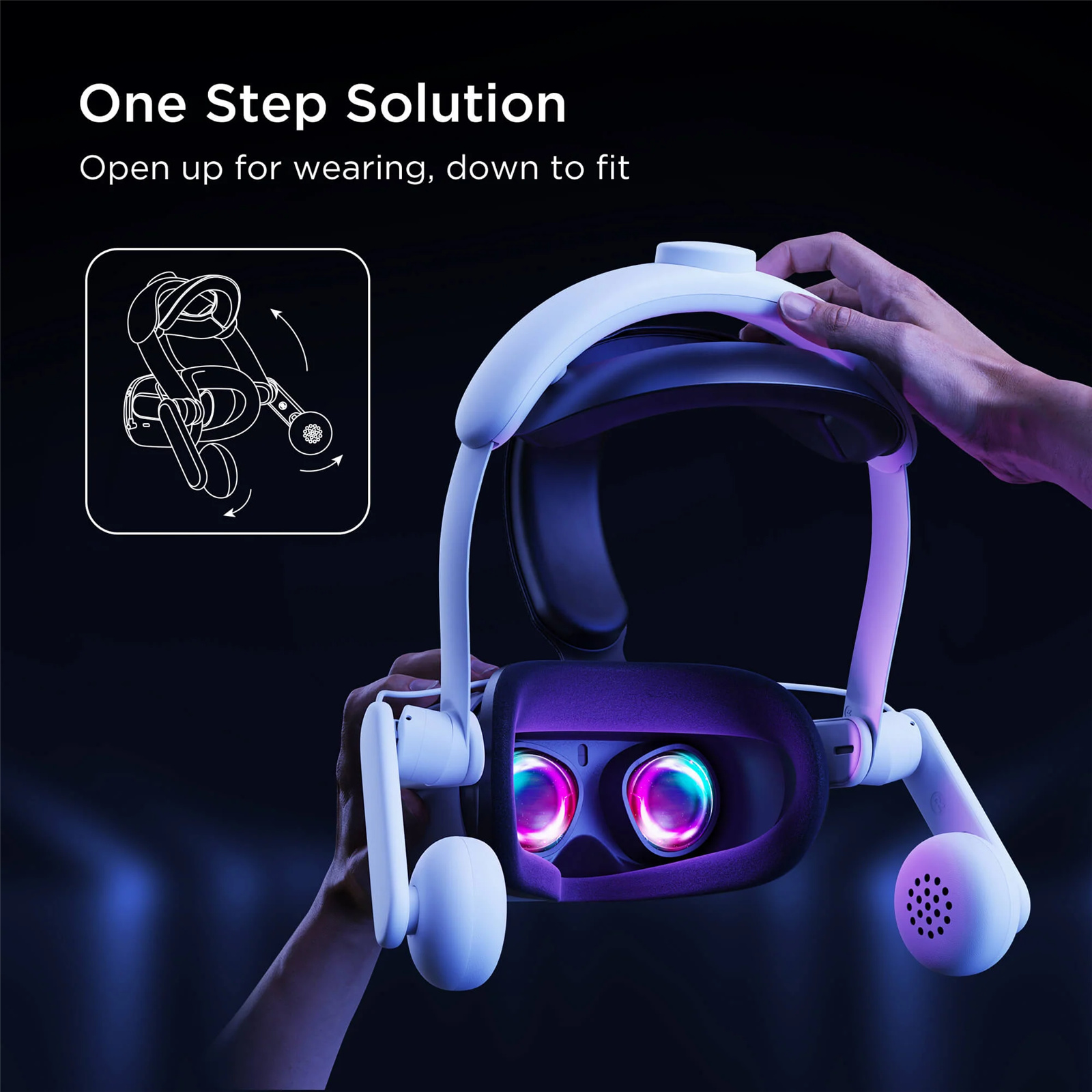 Kiwi Design Controller Grips na VR Oculus/Meta Quest 2 ovladače –