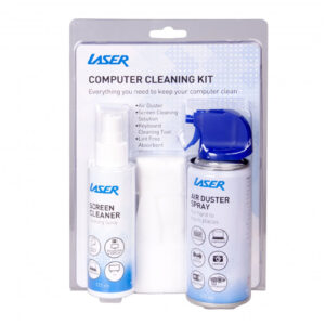 Laser CL 1878A Spray Bottle Cleaning Kit 125ml Compressed Air 150ml Cleaning Wipes NZDEPOT - NZ DEPOT