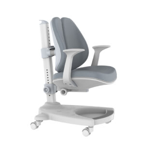 Loctek Ergonomic Child Chair - Grey - High Elasticity Pure Cotton Seat - Weight Capacity 70kg - Height Adjustable 76-97.5cm - NZ DEPOT