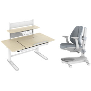 Loctek Ergonomic Child Study Height Adjustable Desk & Chair Set
