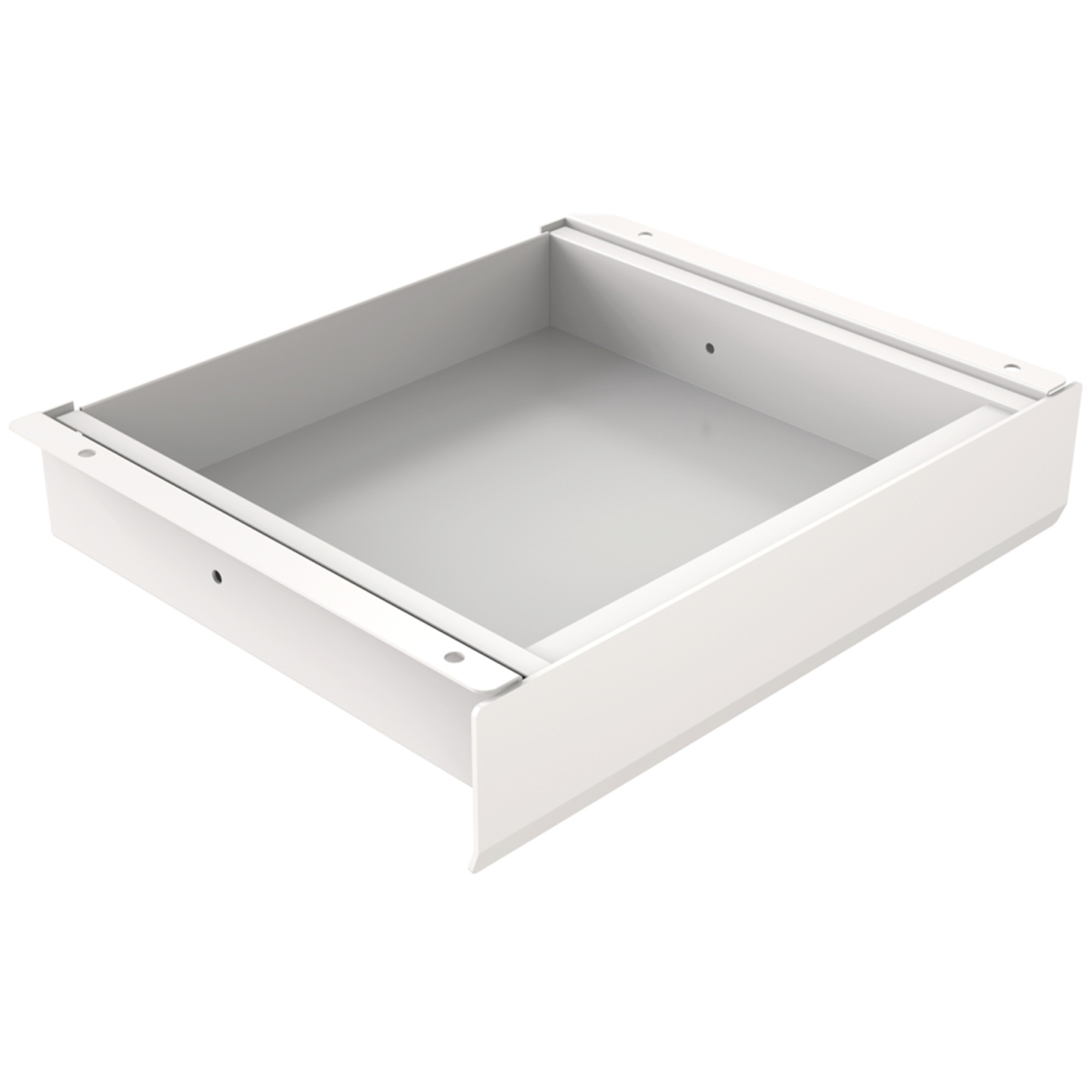 Loctek SS007L White Slim Under Desk Drawer Size 45x24x7cm Fits For