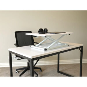 Miro CTHT-DD03 white Adjustable Height Folding Table 730x475mm - NZ DEPOT