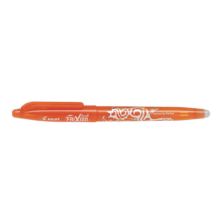 Pilot Frixion Ball Erasable Fine Orange (BL-FR7-O) priced for one unit