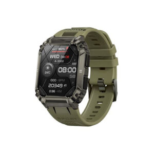 Promate IP67 Shock-Resist Smart Watch with Fitness Tracker&BluetoothCalling.Large1.95"Display.Upto12Days Battery Life. Heart Rate/Step/Sleep Tracker. Green Colour. - NZ DEPOT
