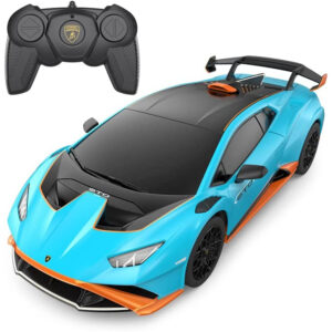 RASTAR 124 Blue Lamborghini Huracan STO Remote Car 2.4GHz Licensed by Lamborghini. 5 x AA Batteries are Not Included. For Ages 6. RC Car NZDEPOT - NZ DEPOT