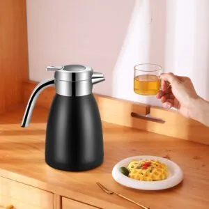 Buy SOGA 1.8L Stainless Steel Insulated Vacuum Flask Water Bottle Black Online - Home & Living/Kitchen Dining/Servingware/Other - 2 - NZ Depot Free Shipping