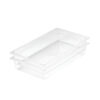 SOGA 100mm Clear Gastronorm GN Pan 1/1 Food Tray Storage Bundle of 2, Home & Living>Kitchen & Dining>Bakeware>Baking Trays, , , , ,  - NZ DEPOT 1