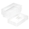 SOGA 100mm Clear Gastronorm GN Pan 1/1 Food Tray Storage Bundle of 4 with Lid, Home & Living, Kitchen & Dining, Bakeware, Baking Trays, ,  - NZ DEPOT 1