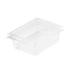SOGA 100mm Clear Gastronorm GN Pan 1/2 Food Tray Storage Bundle of 2, Home & Living>Kitchen & Dining>Bakeware>Baking Trays, , , , ,  - NZ DEPOT 1