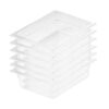 SOGA 100mm Clear Gastronorm GN Pan 1/2 Food Tray Storage Bundle of 6, Home & Living>Kitchen & Dining>Bakeware>Baking Trays, , , , ,  - NZ DEPOT 1