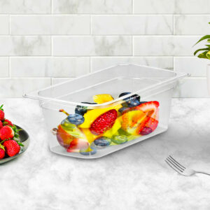 SOGA 100mm Clear Gastronorm GN Pan 1/3 Food Tray Storage Bundle of 2, Home & Living, Kitchen & Dining, Bakeware, Baking Trays, ,  - NZ DEPOT 2