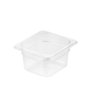 SOGA 100mm Clear Gastronorm GN Pan 1/6 Food Tray Storage, Home & Living, Kitchen & Dining, Bakeware, Baking Trays, ,  - NZ DEPOT 1