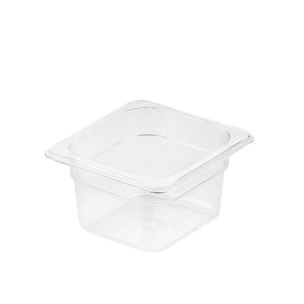 SOGA 100mm Clear Gastronorm GN Pan 1/6 Food Tray Storage, Home & Living>Kitchen & Dining>Bakeware>Baking Trays, , , , ,  - NZ DEPOT 1