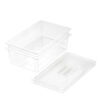 SOGA 150mm Clear Gastronorm GN Pan 1/1 Food Tray Storage Bundle of 2 with Lid, Home & Living>Kitchen & Dining>Bakeware>Baking Trays, , , , ,  - NZ DEPOT 1