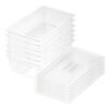 SOGA 150mm Clear Gastronorm GN Pan 1/1 Food Tray Storage Bundle of 6 with Lid, Home & Living, Kitchen & Dining, Bakeware, Baking Trays, ,  - NZ DEPOT 1
