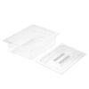 SOGA 150mm Clear Gastronorm GN Pan 1/2 Food Tray Storage with Lid, SOGA 150mm Clear Gastronorm GN Pan 1>2 Food Tray Storage Bundle of 6 with Lid, , , , ,  - NZ DEPOT 1