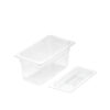 SOGA 150mm Clear Gastronorm GN Pan 1/3 Food Tray Storage with Lid, Home & Living>Kitchen & Dining>Bakeware>Baking Trays, , , , ,  - NZ DEPOT 1