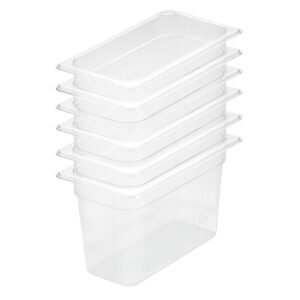 Soga 200Mm Clear Gastronorm Gn Pan 13 Food Tray Storage Bundle Of 6 Nz Depot - Nz Depot