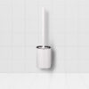 SOGA 27cm Wall-Mounted Toilet Brush with Holder Bathroom Cleaning Scrub White, Home & Living>Bathroom>Bathroom Accessories>Other, , , , ,  - NZ DEPOT 1
