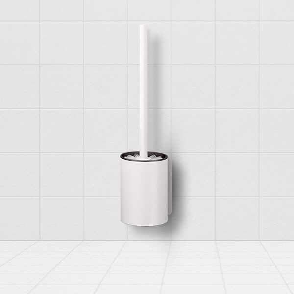 SOGA 27cm Wall-Mounted Toilet Brush with Holder Bathroom Cleaning Scrub White, Home & Living, Bathroom, Bathroom Accessories, Other, ,  - NZ DEPOT 1