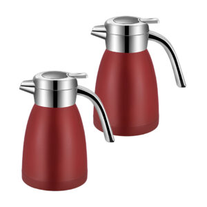 SOGA 2X 1.2LStainless Steel Insulated Vacuum Flask WaterBottle Red, Home & Living, Kitchen Dining, Servingware, Other, ,  - NZ DEPOT 1