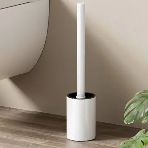 Buy SOGA 2X 27cm Wall-Mounted Toilet Brush with Holder Bathroom Cleaning Scrub White Online - Home & Living/Bathroom/Bathroom Accessories/Other - 2 - NZ Depot Free Shipping