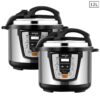 SOGA 2X Electric Stainless Steel Pressure Cooker 12L 1600W Multicooker 16, Electronics & Appliances>Appliances>Small Kitchen Appliances>Benchtop Cooking>Slow Cookers & Pressure Cookers, , , , ,  - NZ DEPOT 1