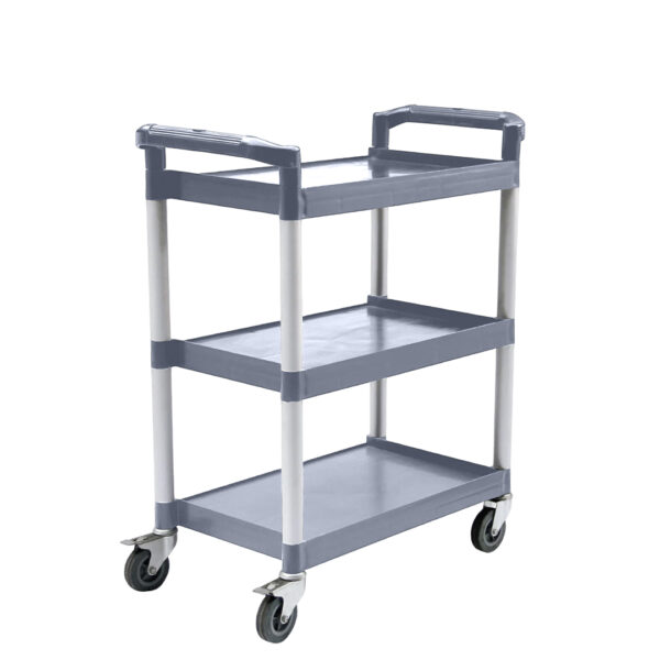 Soga 3 Tier Food Trolley Portable Kitchen Cart Multifunctional Big Utility Service With Wheels 830X420X950Mm Gray, Business &Amp; Industrial, Food Service, Food Service Carts, , ,  - Nz Depot 1