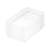 SOGA 65mm Clear Gastronorm GN Pan 1/1 Food Tray Storage Bundle of 6, Home & Living>Kitchen & Dining>Bakeware>Baking Trays, , , , ,  - NZ DEPOT 1