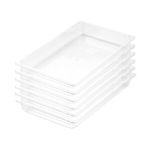 SOGA 65mm Clear Gastronorm GN Pan 1/1 Food Tray Storage Bundle of 6, Home & Living, Kitchen & Dining, Bakeware, Baking Trays, ,  - NZ DEPOT 1