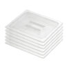 SOGA Clear Gastronorm 1/2 GN Lid Food Tray Top Cover Bundle of 6, Home & Living>Kitchen & Dining>Bakeware>Baking Trays, , , , ,  - NZ DEPOT 1